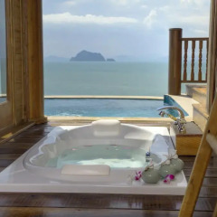 Отель Santhiya Koh Yao Yai Resort & Spa 5* Вилла Премиум с различными типами кроватей фото 6