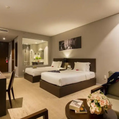 Terracotta Hotel & Resort Dalat 4* Улучшенный номер с 2 отдельными кроватями фото 2