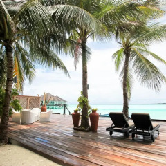 Отель Kihaad Maldives 5* Вилла с различными типами кроватей фото 26
