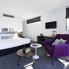 Alpha Mosaic Hotel Fortitude Valley 4* Представительский люкс с различными типами кроватей фото 5