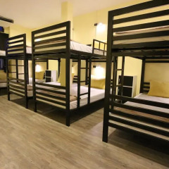 Oldtown Hostel Кровать в общем номере с двухъярусной кроватью фото 13