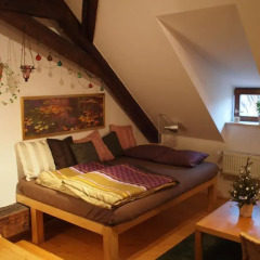 Апартаменты Metropolis Prague Apartments-zlaty Dvur Прага комната для гостей фото 5
