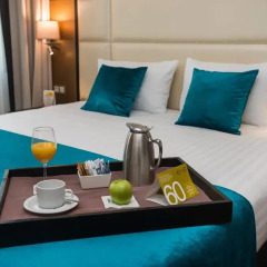 Отель Eurostars Danube Budapest 4* Стандартный номер с различными типами кроватей фото 10