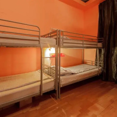 Гостиница Bear Hostels на Смоленской Кровать в общем номере с двухъярусной кроватью фото 12