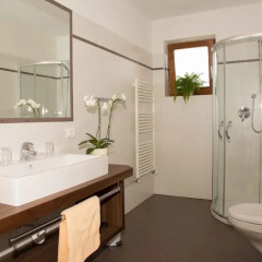 Отель Plunerhof Сцена ванная