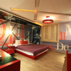 Haeundae Grimm Hotel 2* Стандартный номер с различными типами кроватей фото 16