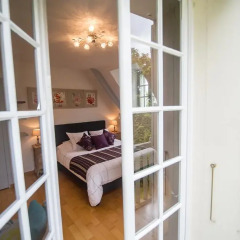 Отель Bed & Breakfast Les Orchidées à Saumur Сомюр балкон