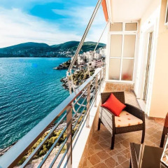 Отель Cavo Paradise Албания, Саранда - отзывы, цены и фото номеров - забронировать отель Cavo Paradise онлайн балкон