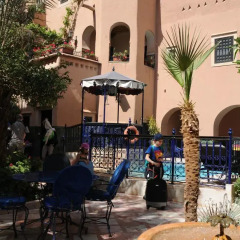 Отель Kasbah Dar Daif Марокко, Уарзазат - отзывы, цены и фото номеров - забронировать отель Kasbah Dar Daif онлайн бассейн фото 2