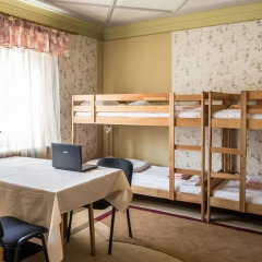 Хостел Актеон Линдрос Кровать в общем номере с двухъярусной кроватью