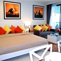 Апартаменты Bliss Patong Modern Studio комната для гостей фото 5