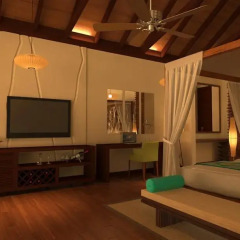 Отель Kudafushi Resort and Spa удобства в номере
