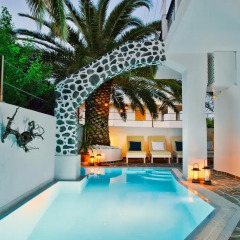 Отель Galatia Villas бассейн фото 2