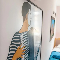Angel Court Yard Hostel Кровать в общем номере с двухъярусной кроватью фото 36