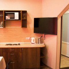 Hotel na Turbinnoy 3* Семейная студия с двуспальной кроватью фото 6