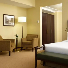 Гостиница Hilton Москва Ленинградская 5* Полулюкс с различными типами кроватей фото 9