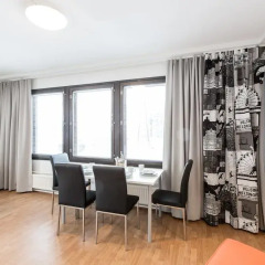 Отель Forenom Aparthotel Helsinki Herttoniemi Стандартный номер с различными типами кроватей фото 5