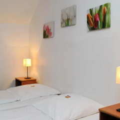 Отель Waldhotel Unterbach 2* Стандартный номер с двуспальной кроватью фото 5