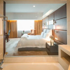 Отель Pullman Guangzhou Baiyun Airport 5* Улучшенный номер с различными типами кроватей фото 2