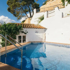 Отель Villa Sa Caleta Испания, Льорет-де-Мар - отзывы, цены и фото номеров - забронировать отель Villa Sa Caleta онлайн бассейн фото 3