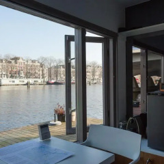 Отель Houseboat Little Amstel балкон