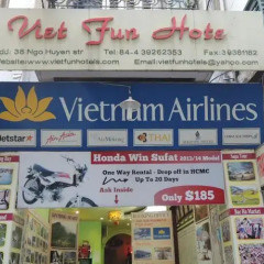 Viet Fun Hotel Ханой городской автобус