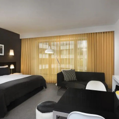 Adina Apartment Hotel Berlin Hackescher Markt 4* Студия с двуспальной кроватью фото 3