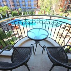 Апартаменты Menada Harmony Suites Apartment Солнечный берег балкон