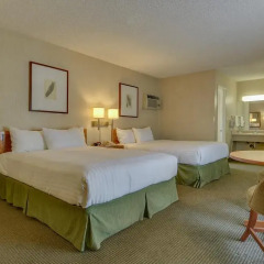 Отель Vagabond Inn Los Angeles at USC 2* Стандартный номер с различными типами кроватей фото 8