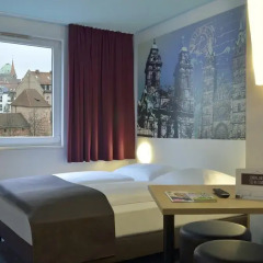 B&B Hotel Nürnberg-City 2* Стандартный номер с различными типами кроватей