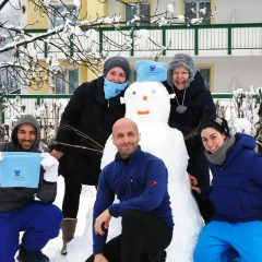 Отель Villa Bacchiani - La Rosa Blu Долина Валь-ди-Фасса спортивное сооружение