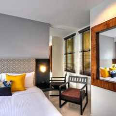 Отель Park Saladaeng - Adults Only 3* Номер Делюкс разные типы кроватей фото 3
