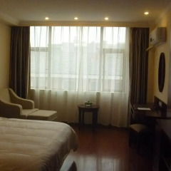 GreenTree Inn Jiangxi Jiujiang Shili Avenue Business Hotel 2* Стандартный номер с различными типами кроватей