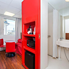 Omena Hotel Helsinki Lonnrotinkatu ванная