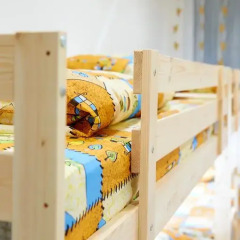 Гостиница Skyhostel.center Кровать в общем номере двухъярусные кровати фото 8