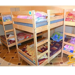 "Time" Hostel Кровать в мужском общем номере двухъярусные кровати фото 9