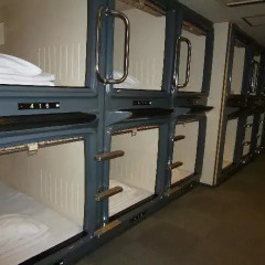 Tokyo Kiba Hotel Капсульный номер Single с различными типами кроватей фото 13