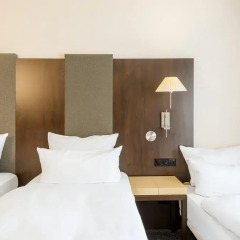 Hotel NH Düsseldorf City Nord 4* Стандартный номер разные типы кроватей фото 21
