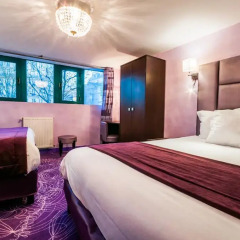 Отель Hôtel DAlsace 3* Стандартный номер с различными типами кроватей фото 2