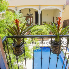 Отель Casa De Las Columnas 3* Стандартный номер с различными типами кроватей фото 6