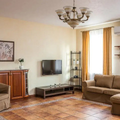 Апарт Отель Холидэй 3* Коттедж разные типы кроватей фото 11