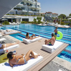 Q Spa Resort Турция, Сиде - отзывы, цены и фото номеров - забронировать отель Q Spa Resort онлайн бассейн фото 3