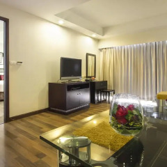 Отель D Varee Jomtien Beach 4* Представительский люкс с различными типами кроватей фото 2