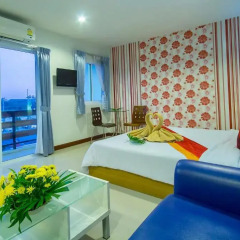 Отель Sea Breeze Jomtien Residence 3* Номер Делюкс с различными типами кроватей фото 3