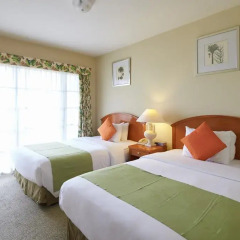 Отель Leopalace Resort Guam 4* Улучшенный номер с двуспальной кроватью фото 5