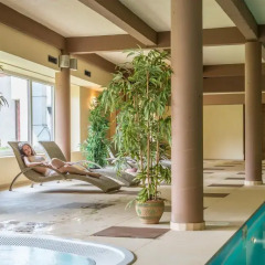 Отель Romantic Boutique Hotel & Spa Литва, Паневежис - 1 отзыв об отеле, цены и фото номеров - забронировать отель Romantic Boutique Hotel & Spa онлайн бассейн фото 2