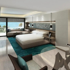 JW Marriott Hotel Sanya Dadonghai Bay 5* Представительский номер с различными типами кроватей