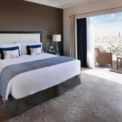 Four Seasons Hotel Amman 5* Представительский люкс с различными типами кроватей фото 8