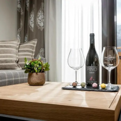 Отель Das Central – Alpine . Luxury . Life в номере