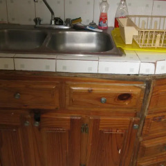 Отель Pineapple Hill Sea View Cottage Порт Антонио в номере